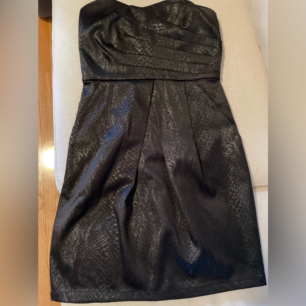 Dynamite Black Strapless Dress